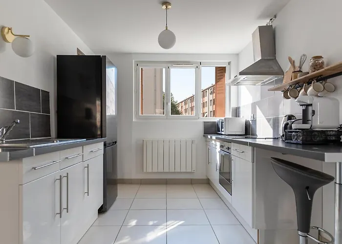 Spacieux 1 Parking Gratuit Apartamento *